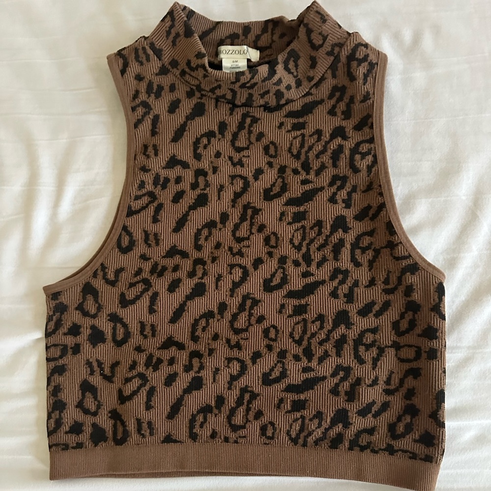 Cheetah Print halter top!